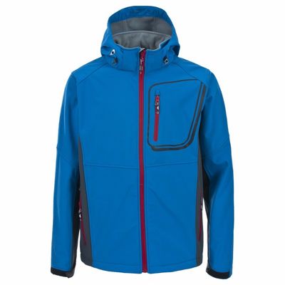 Rivestimento incappucciato di Softshell del ragazzo dell'indumento del rivestimento dei BAMBINI respirabili all'aperto del poliestere