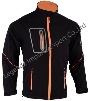 Rivestimento incappucciato caldo di Softshell della multi chiusura lampo della tasca degli uomini impermeabili all'aperto del rivestimento di Espandex