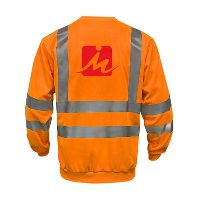 Guardia giurata lunga su misura Uniform Shirts della manica degli alti indumenti di visibilità