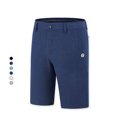 Il golf esile su ordinazione mette diritto i pantaloni in cortocircuito respirabili medi del golf