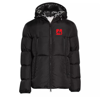 Duck Down Jacket Thick Warm bianco leggero giù il rivestimento incappucciato
