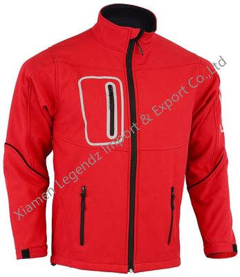 Rivestimento incappucciato caldo di Softshell della multi chiusura lampo della tasca degli uomini impermeabili all'aperto del rivestimento di Espandex