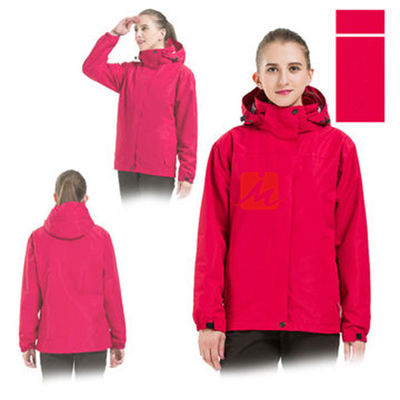 Rivestimenti impermeabili variopinti Ski Snow Jacket With Hood della giacca a vento