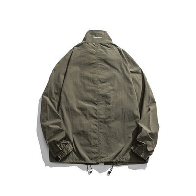I rivestimenti impermeabili incappucciati della giacca a vento balzano rivestimento di Autumn Outdoor Light Windbreaker