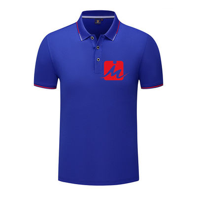 Golf respirabile asciutto rapido Polo Shirts di Polo Shirts Short Sleeve Casual