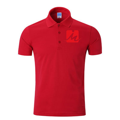 Il piquè respirabile 100% del rayon da 240 GSM Polo Shirts ha ricamato Polo Shirts degli uomini del cotone