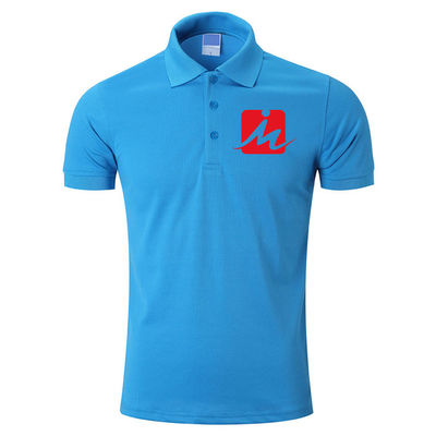 Il piquè respirabile 100% del rayon da 240 GSM Polo Shirts ha ricamato Polo Shirts degli uomini del cotone