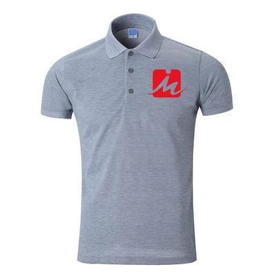 Il piquè respirabile 100% del rayon da 240 GSM Polo Shirts ha ricamato Polo Shirts degli uomini del cotone