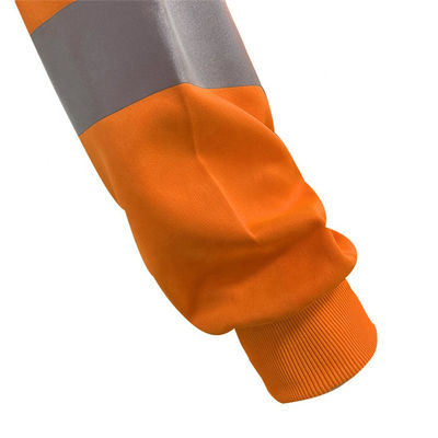 Guardia giurata lunga su misura Uniform Shirts della manica degli alti indumenti di visibilità