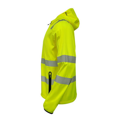 Alti abiti da lavoro impermeabili di Vis Uniform Reflective Work Jacket degli indumenti di visibilità ciao