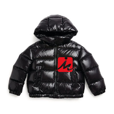 Rivestimento della soffiatore del parka riempito piumino leggero respirabile per i bambini