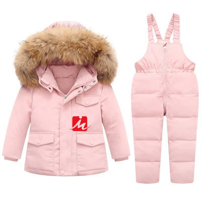 Tuta bianca degli in generale di Duck Down Coat Outerwear Children del piumino leggero del poliestere