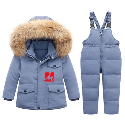 Tuta bianca degli in generale di Duck Down Coat Outerwear Children del piumino leggero del poliestere