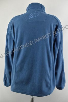 Rivestimento caldo del vello del rivestimento degli uomini antivento della multi chiusura lampo casuale all'aperto della tasca