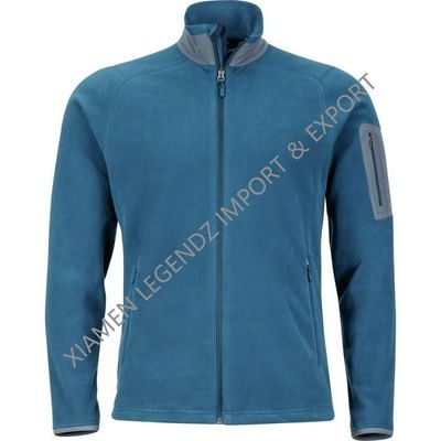 Inverno del rivestimento del vello degli uomini correre all'aperto di sport dei rivestimenti respirabili impermeabili casuali