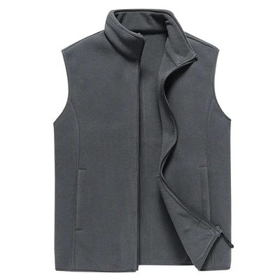 Gilet da uomo in pile traspirante Rpet Polar Fleece per sport all'aria aperta