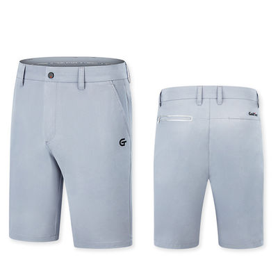 Il golf esile su ordinazione mette diritto i pantaloni in cortocircuito respirabili medi del golf